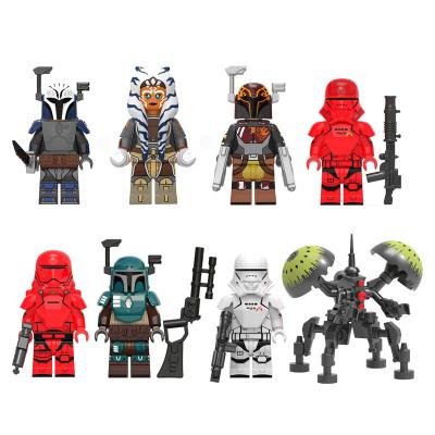 China The KT1045 Military Star Infantry Mandalorian Trooper Heavy Storm Toy Building Block Figures Kids Toys for sale