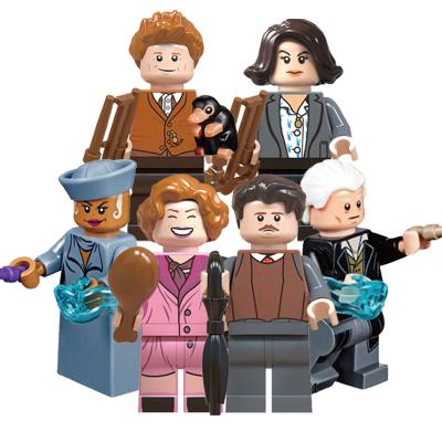 China Cartoon Toy Fantastic Beasts Jacopo Queenie Newt Gellert Grindelwald Seraphina Picquery Tina Mini Building Blocks Figures Toys WM6048 for sale