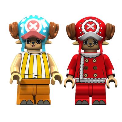 China Cartoon Toy XP119 XP120 Anime Cartoon Action Numbers Christmas Chopper Mini Building Blocks Figure For One Piece Toys for sale