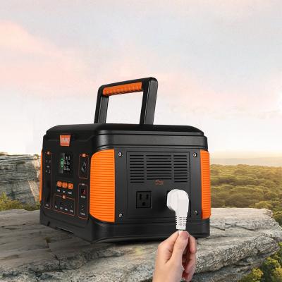 China Type C China Portable Power Station 500W for Camping RV Outdoors Off-Grid Indoors Emergency Power Multiple Devices with Recharge Fast for sale