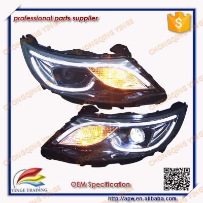 China 2012-2015 year for RIO K2 LED Angel Eyes Headlight For Rio headlight standard size for sale