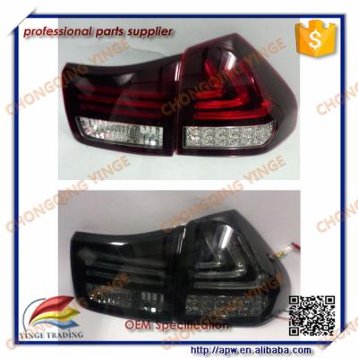 China Herrier Kluger Lexus RX300 RX330 RX350 04-09 Tail Lamp Smoke &Red APJ05980 / APJ05981 LED Housing for sale