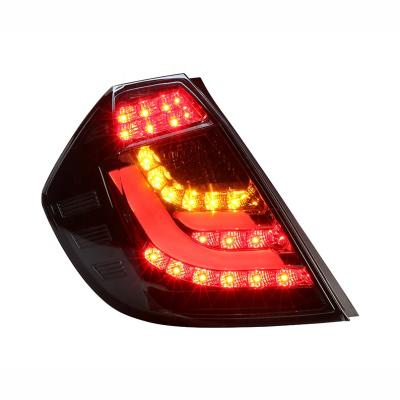 China For Honda Fit Jazz LED Tail Lamp 2008-2010 Black Hatchback 2008-2010 Smoke Type APJ06069 for sale