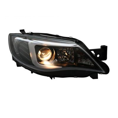 China Impreza XV WRX 09-12 LED Head Light U Type With Projector Lens Headlight APJ06068 for sale