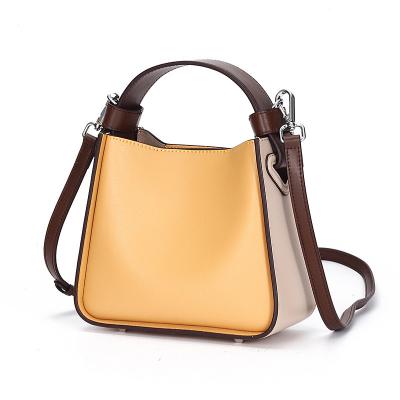 China High Quality Fashion Bag Women 2020 New Korean Women Handbag Minority Bucket Leather Bags Shape Small Bucket Messenger Lady Bags for sale