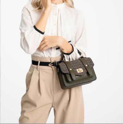 China Amazon Fashion Hot One Shoulder Trendy Women's Bag Whip Quilting PU Ladies Handbag for sale