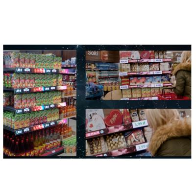 China New Item Small Pixel Launch COB/LCD Indoor Shelf Hot-selling P1.875 Screen Used In Supermarket/Clubs/Store for sale