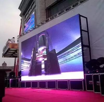 China Large High Resolution Full Color Outdoor Wallpaper Led Dot Matrix Display Led Screen P3 for sale