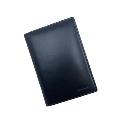 China Simple And Fashion Passport Holder Durable Genuine Leather With Customize Logo for sale