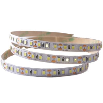 China Hotel ready to ship CRI 80 smd2835 120led/m DC12 24V 9.6W/M non-waterproof flex ribbon strip led for sale