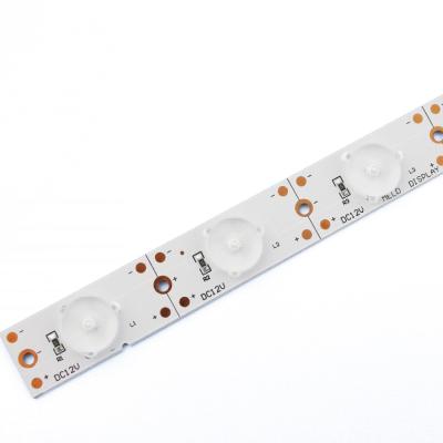 China Hotel High Power Aluminum Led Backlight Lighting SMD 3030 Led Strip With Lens For Fabric Light Box for sale