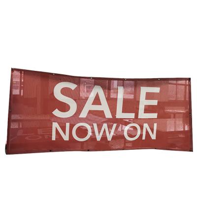 China Quality Assurance High Resolution Printed Vinyl Grid Banner Advertising for sale