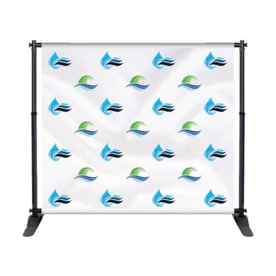 China Fair Trade Show Eco-friendly Dual Tension Fabric Tube Display Stage And Rehearsal Backdrop Banner Printing Stand for sale