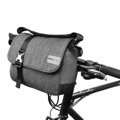 China Portable WHEEL UP Big Capacity Variety Uses Bike Handle Bar Bag Bicycle Backpack Cycling Bag Waterproof for sale