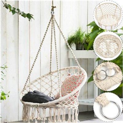 China Super Comfortable Hot Selling Rattan Egg Chair Swing Chair or Outdoor Hanging Swing Bed, Hanging Rope Swing Chair for sale