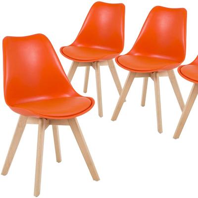 China (Height)Adjustable Orange Dinner Chair for sale