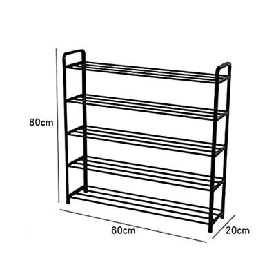 China (Size) free shipping adjustable - shoe rack, 5 rows shoe rack for sale