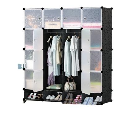 China 2020 year viable cheap folding closet fabric wardrobe for bedroom furniture and portable wardrobe feature for sale