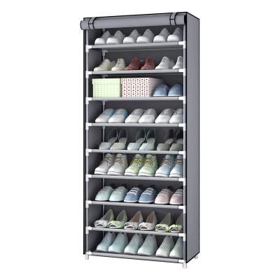 China Adjustable Cloth (Height) Shoe Rack for sale