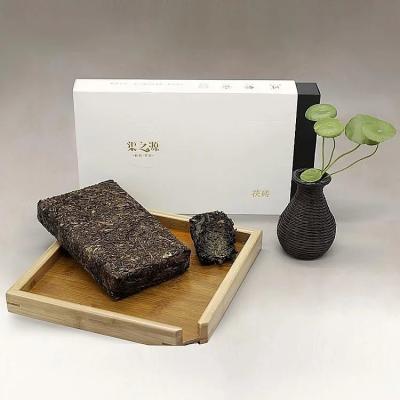 China Nature Dark Tea Brick / Fuzhuan Brick Tea For Afternoon Tea , Pure Health Slimming Tea for sale