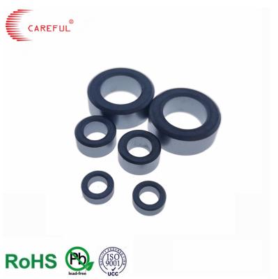 China Industrial type 10*4*6 ferrite core multi-specification nickel-zinc ferrite ring magnet NiZn T inner core for sale