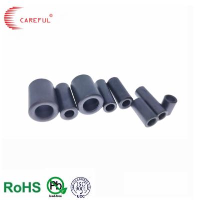 China Industrial size 20*30*8 size EMI nizn ferrite sleeve magnet ferrite tube core rh type core for sale