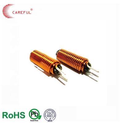 China Industrial Magnet R4*10 NiZn Ferrite Rod Inductor Air Choke Coil Inductor Ferrite Bar for sale