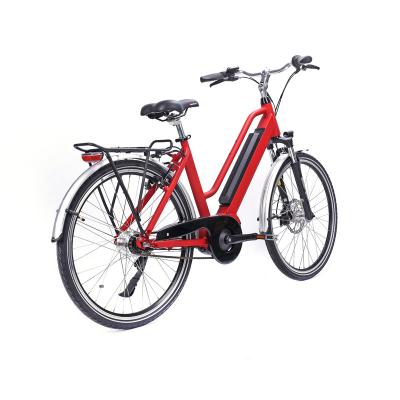 China 48V 350W Motor 48V 350W Farme T6 LCD Display 620mm Handlebar Rear Hub Bafang Aluminum Alloy New Design Aluminum Alloy 6061 Electric Bicycle for sale