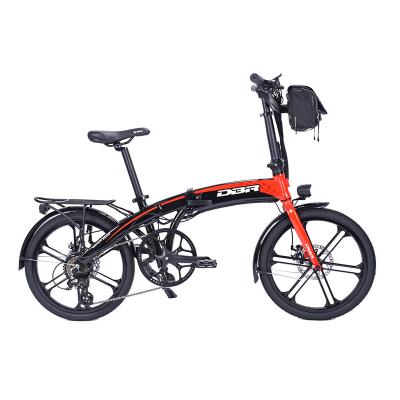 China Wholesale Electric Disc Brake One-piece Wheel Parts Aluminum Alloy Bicycle Rear Hub Motor 36V 250W Folding Electric Bike for sale