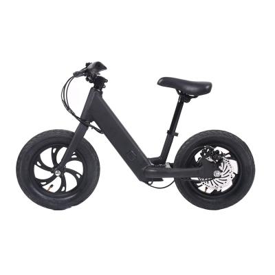 China New style aluminum alloy front and rear wheels lithium battery 24V 5AH lithium battery integrated childrenbalance bicycle for sale