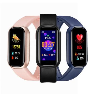 China Rate Monitor Waterproof Sport Activity Tracker Wristband Smart Watch GPS Navigation LED Display Heart Wristband for sale