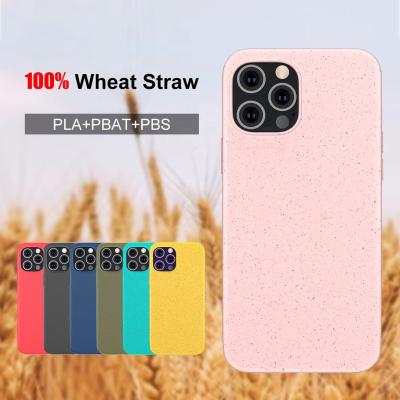 China Eco-Friendly 100% Biodegradable Shockproof Cell Phone Shockproof Cases For Iphone 13 Pro Max Mini/13 Pro/13 for sale