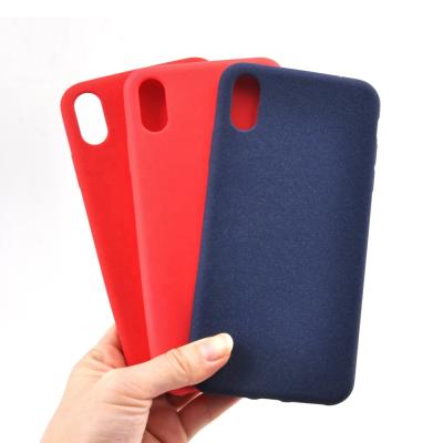 China Shockproof Fluff Painting Anti Slip TPU Phone Accessories Case Cover For iPhone XS Max for sale