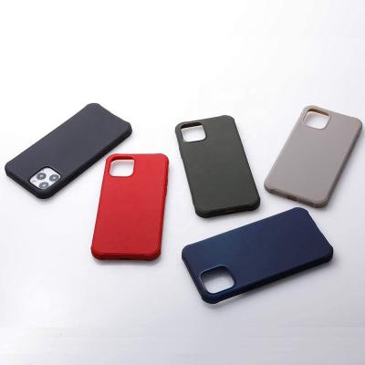 China Simple Easy Anti-Bacterial Anti-fingerprint Shockproof Mobile Phone Case For Iphone 12 5.4