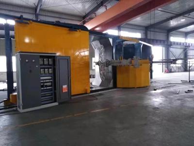 China Automatic PLC Controlled Rotational Molding Machine For Aluminum Mold Cooling for sale