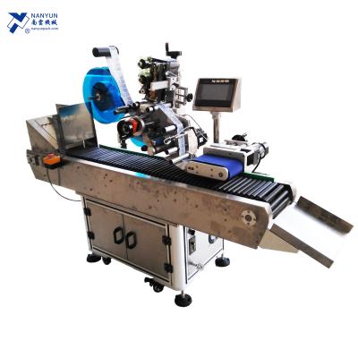 China CLOTHING NY-821 Industrial Self Adhesive Sticker Labeling Machine for Tube/Pencil/Ball/Sausage Pen for sale