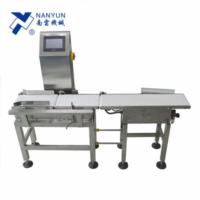 China Check Weighing Professional Automatic Industrial Checkweigher With Metal Detector Lifter Rejector for sale