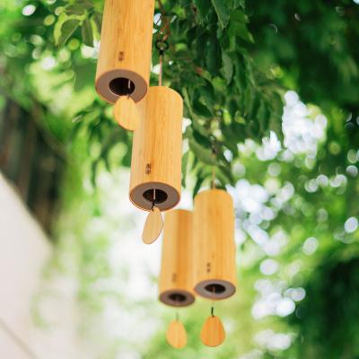 China Newest Funny Minimalist Hot Sale Gift Music Bamboo Wind Chime Birthday Gift Chimes for sale