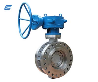 China Petroleum Stainless Steel Triple Offset Butterfly Valve for sale