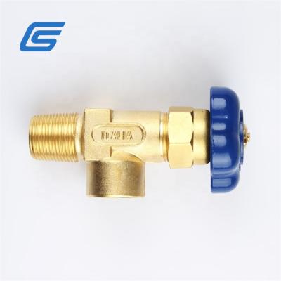 China LPG factory supply hot sale U40 hammers oil hand valve safety brass gas valve LPG contract cylinder liquefied valve for sale