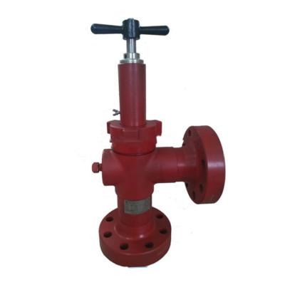 China General Well Control Operation Choke Valve / Wellhead Production Chokes / Forge Steel Manual Choke Valves Adjustable for sale