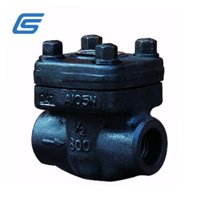 China Factory price 1/2 NPT 800LBS threaded ends nrv gate valve general check valve one way male valve for sale