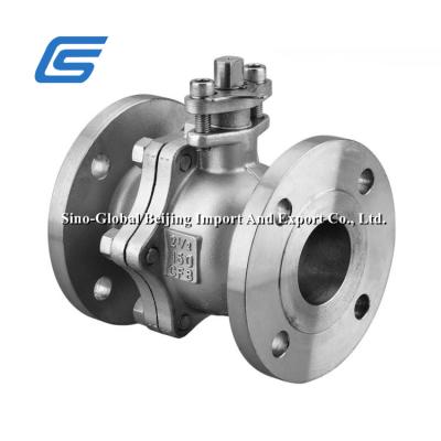 China CL300 CL150 DN50 2PC SS304 Stainless Steel API608 General Reducer Bore Ball Valve Factory Price Flanged Ball Valve for sale