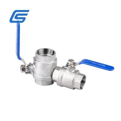 China 1pc 2pc 3 PC BSPT NPT General Electric Hydraulic Ball Valve DN10 DN25 DN50 DN80 DN100 for sale