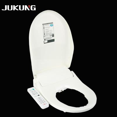 China Electronic Bidets Manufacturing PP Smart Toilet Seat U Shape Warm Air Drying Heated Seat Intelligent Toilet Seat Cover for sale