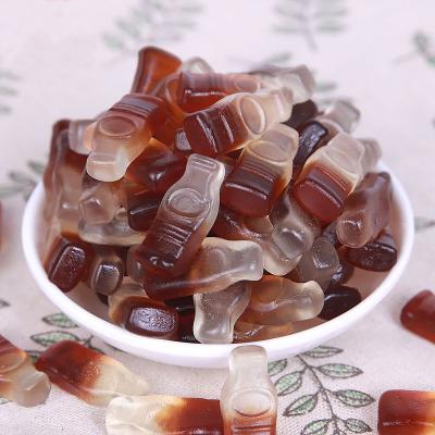 China Normal Custom Coke Candy Bottle Shape Fruit Gummy Candy for sale