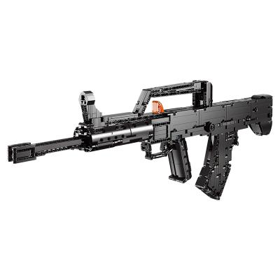 China XINGBAO 24005 Battlefield Shooting Firewire Gun Set Eco-friendly DIY Rifle Toys Building Block Plastic Toys For Children Building Toys for sale