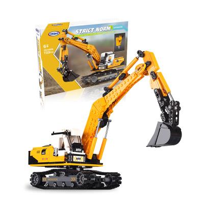 China Intelligence Toys Xingbao 03038 Technic Building Blocks Engineering Car Set Excavator Toys For Children Building Toys for sale