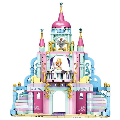 China Intelligence Xingbao Toys 12019 540pcs Princess Castle Girl's MOC Series Educational Toys Plastic Building Blocks Building Blocks Toys for sale