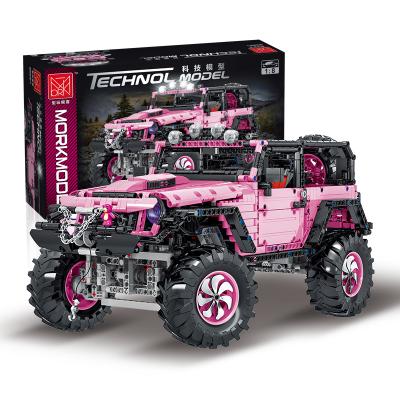 China Hot Pink 1:8 Hot Pink Intellectual Development Toys MORK 022010 Magnetic Development Toys MORK 022010 Vehicle Building Block Boys Gift 2452pcs Magnetic Building Toys for sale